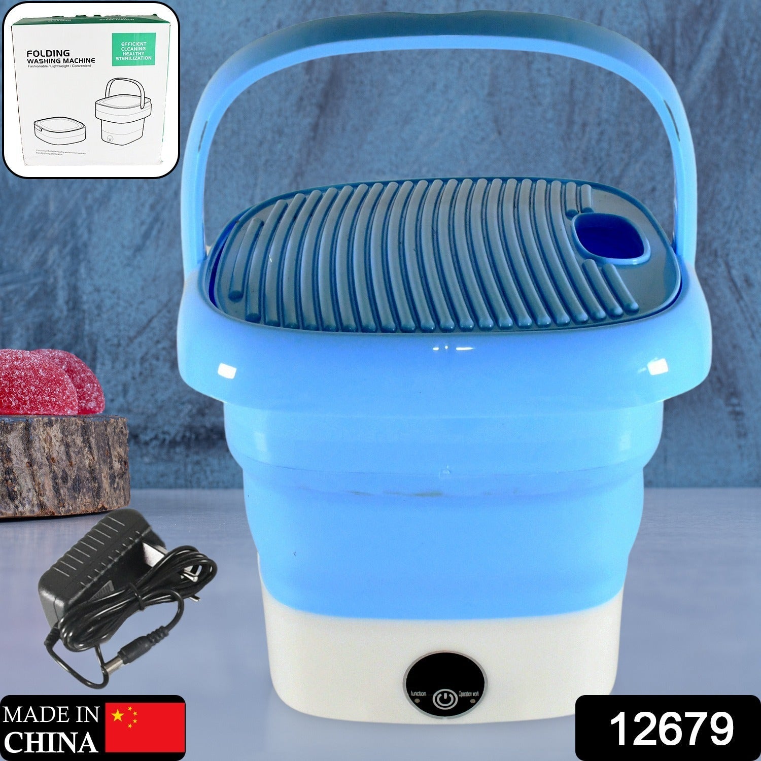 12679 Portable Washing Machine, Mini Folding Washer and Dryer Combo, for Underwear, Socks, Baby Clothes, Travel, Camping, RV, Dorm, Apartment 12679 Portable Washing Machine, Mini Folding Washer and Dryer Combo, for Underwear, Socks, Baby Clothes, Travel, Camping, RV, Dorm, Apartment